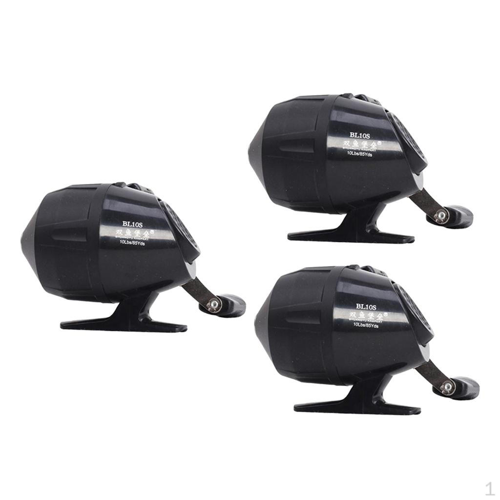 

3x 3.0: 1 Катушка для рыбалки из нержавеющей стали 10 фунтов / 85 ярдов Передаточное число Охота на рыбу