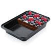 Granite Roasting Pan - Vilde - 28x19x5 Cm - Carbon Steel - Granite Coating