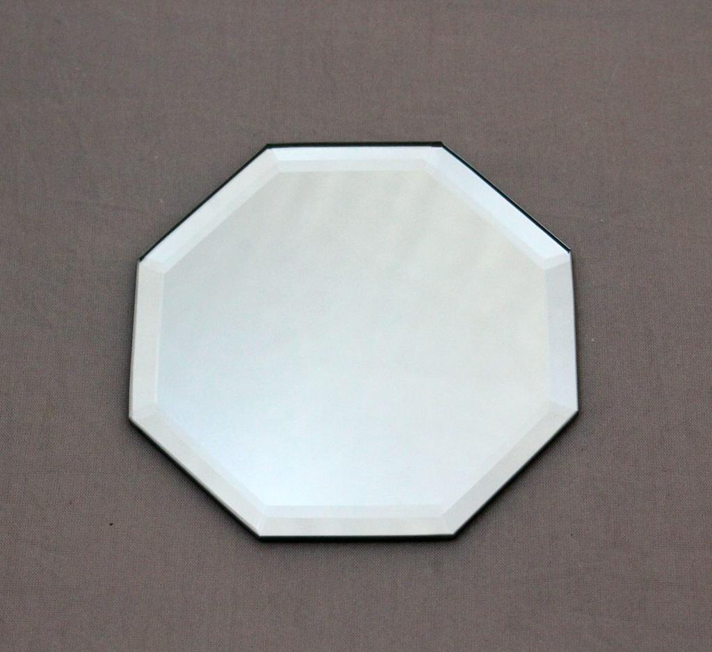Four Cart Feng Shui Good Luck Octagonal 8cm x 6 Pieces Mirror,