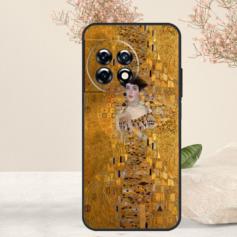 Starry Night Klimt Kiss Case For OnePlus 15 13 12 11 13T 13R 12R 15R 10T 8T 10 Pro Nord 5 CE 4 3 2 Lite N20 N30 Cover