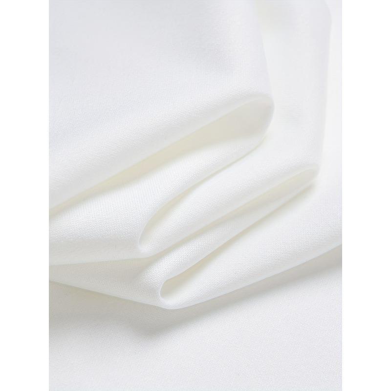 Men's Casual Vibe T-Shirt - Breathable , Geometric Print, Round Neck, Machine Washable - Perfect for Summer