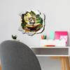 Peek-a-Boo Mouse Door & Wall Sticker for Bedroom Living Room Study Creative Home Decor Removable Self-Adhesive Decal