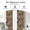 Camouflage Pattern Curtains for Bedroom Living Room Balcony All Season Curtain Adults Bedroom Decoration Window Blackout Curtain