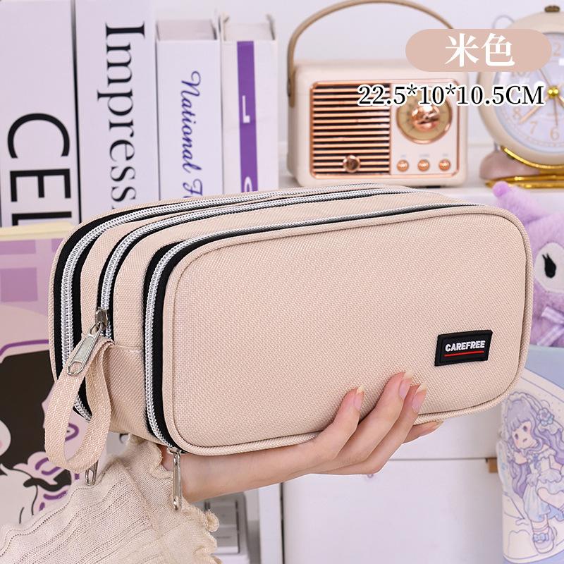 School Supplies Back To School Essential Pencil Case, Large Capacity Stationery Organizer Student Stationery Box