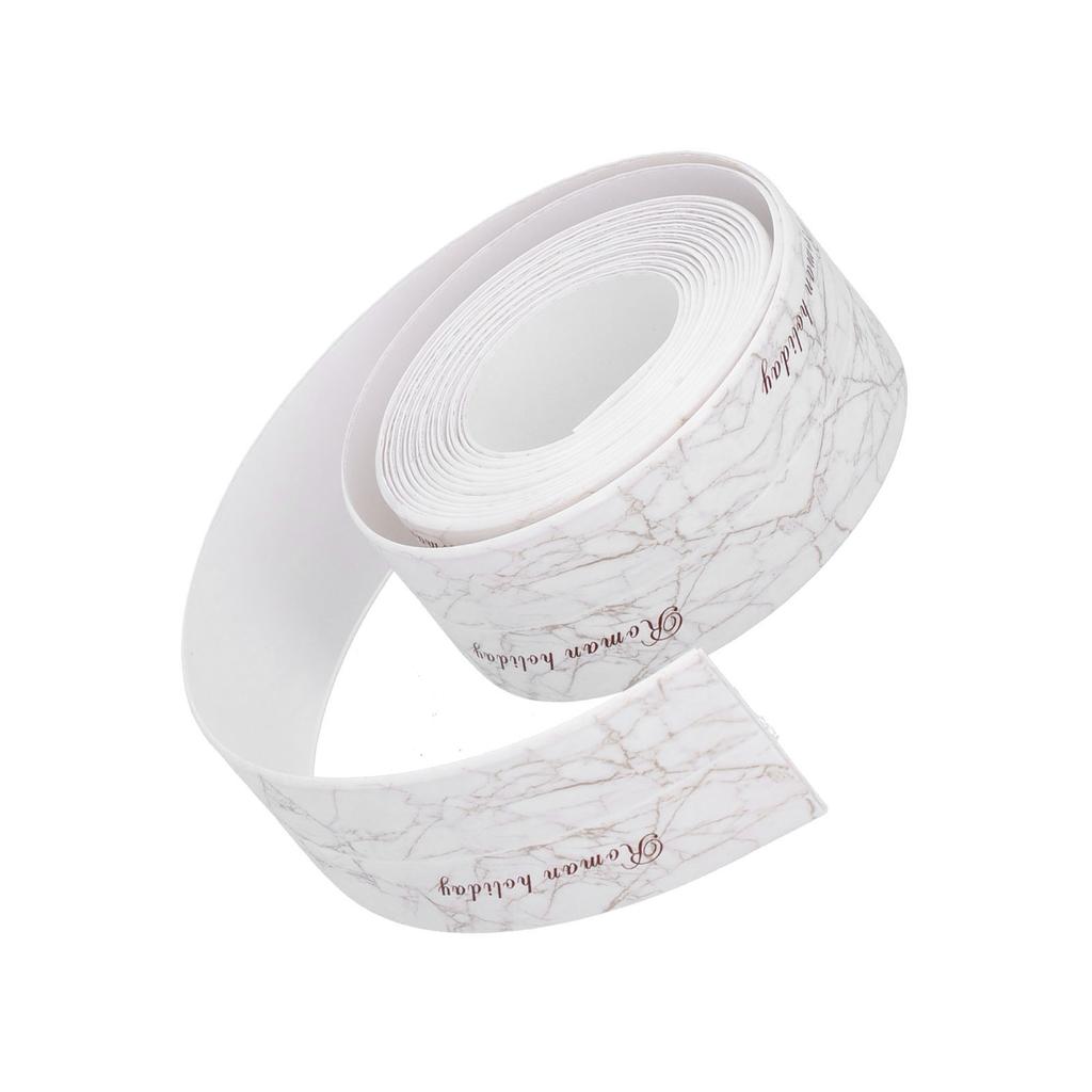 PVC Acryl Dichtungsstreifen Wasserdichtes Band für Küche Bad Toilette Waschbecken Kantenabdichtung