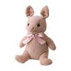 Hamanaka Stuffed Animal Kit Stuffed Animal Rabbit Made of Corduroy Fabric, Complete Size Height Approximately 15cm H481-518