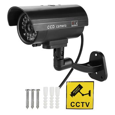 Flash LED Dummy Camera 3-6 Maanden Werking Nep Beveiligingsmonitor CCTV Anti-diefstal