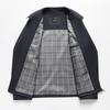 Men's Milk Silk Windproof Jacket - Spring/Autumn Business Casual, Non-Iron, Anti-Wrinkle, Soft Lapel Outerwear