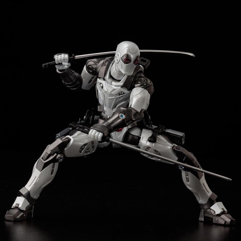 Fighting Armor Deadpool ABS Målad Actionfigur X-FORCE ver. Icke-skala & Pressgjuten