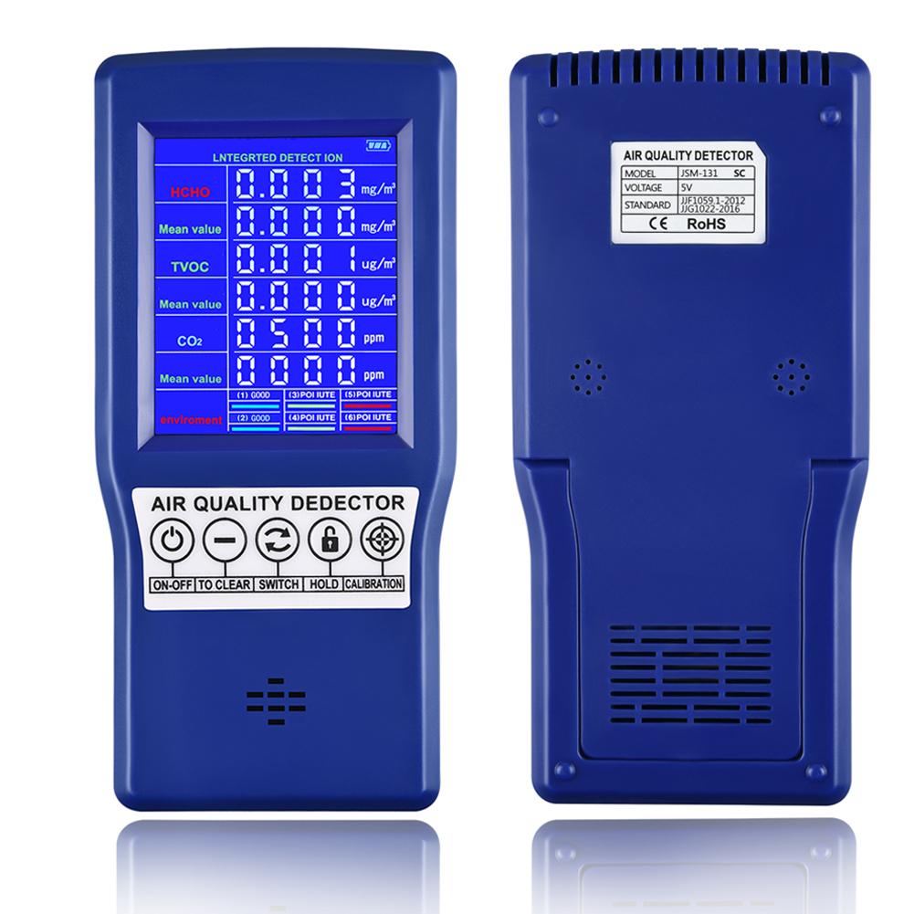 Portable Handheld Home Household Multifunctional CO2 Ppm Meters Mini Carbon Dioxide Detector Gases