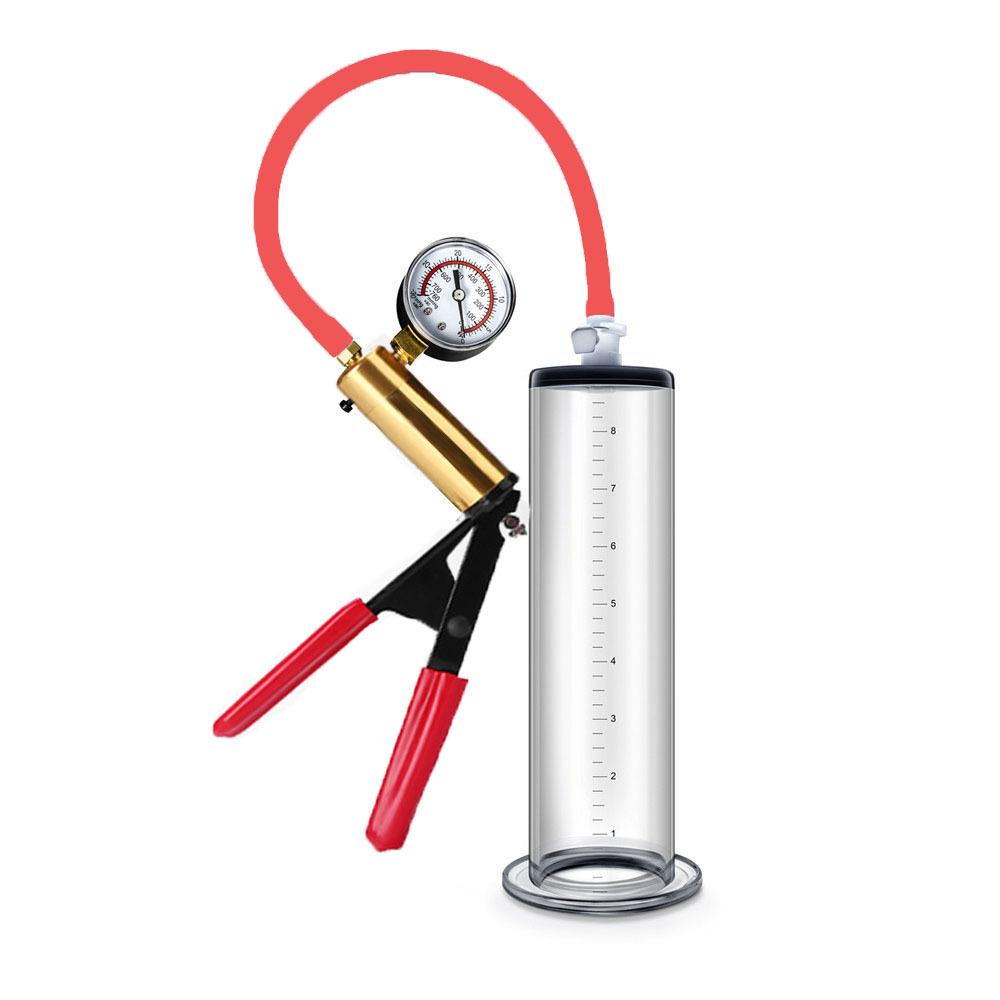 Manual Penis Pump Acrylic Penis Enlarger Sex Toy for Men Vacuum Pump Male Masturbation Penis Extender Trainer Adults Sex Product