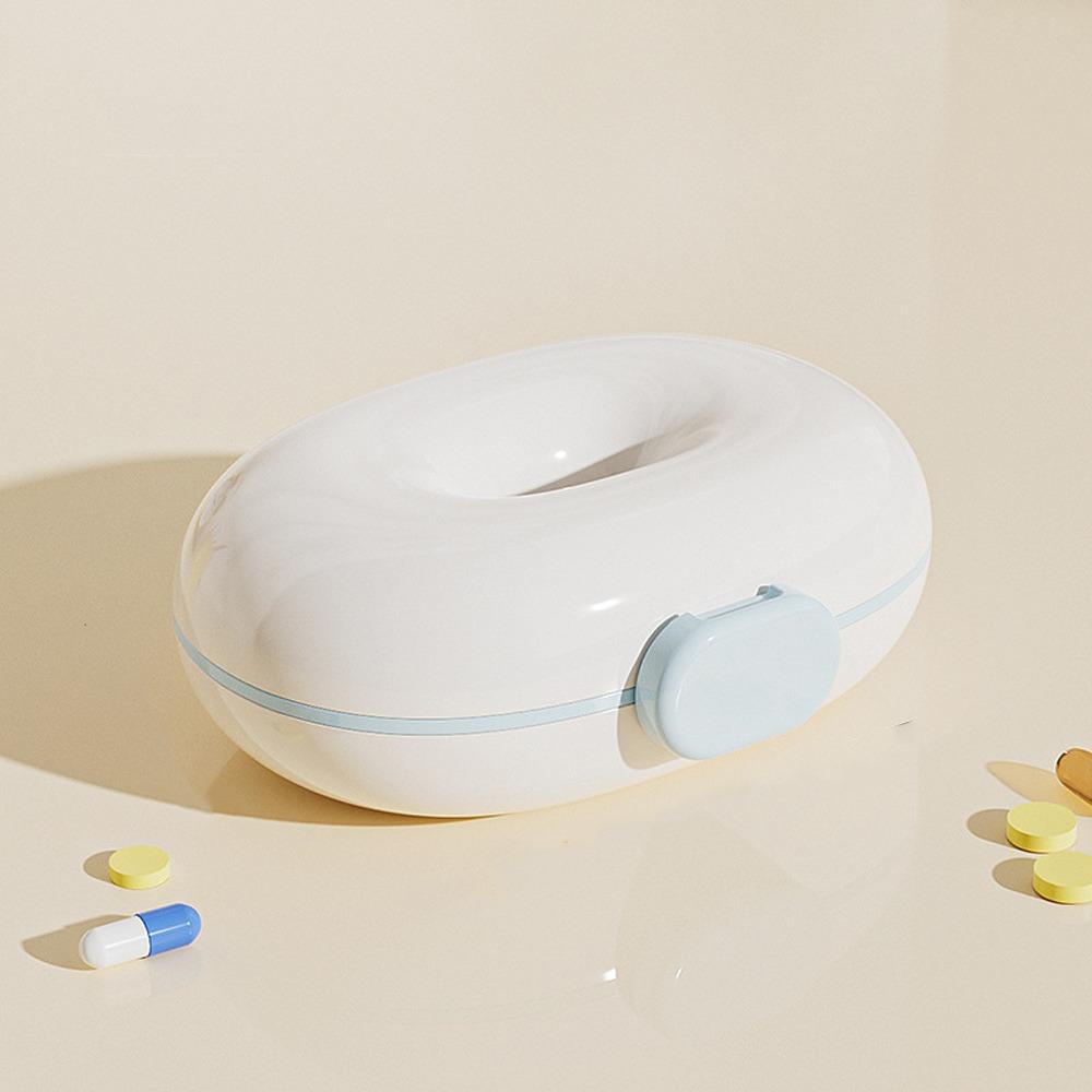 7 Grids Independent Portable Medicine Box Moisture-Proof Seven-Day Pill Storage Box With Compartments Plastic Fish Oils Case