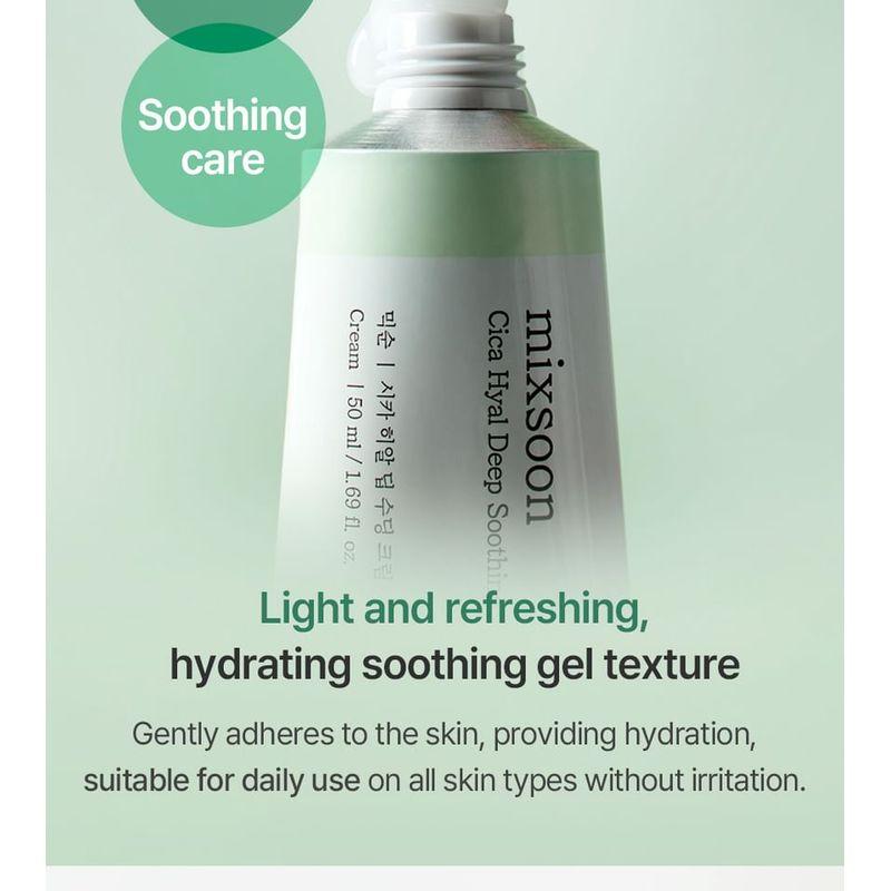 mixsoon - Cica Hyal Deep Soothing Cream