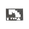 Car Carbon Fiber Gear Shift Panel Cover Trim Stickers Auto Interior Accessories For Toyota 4Runner 2010-2020