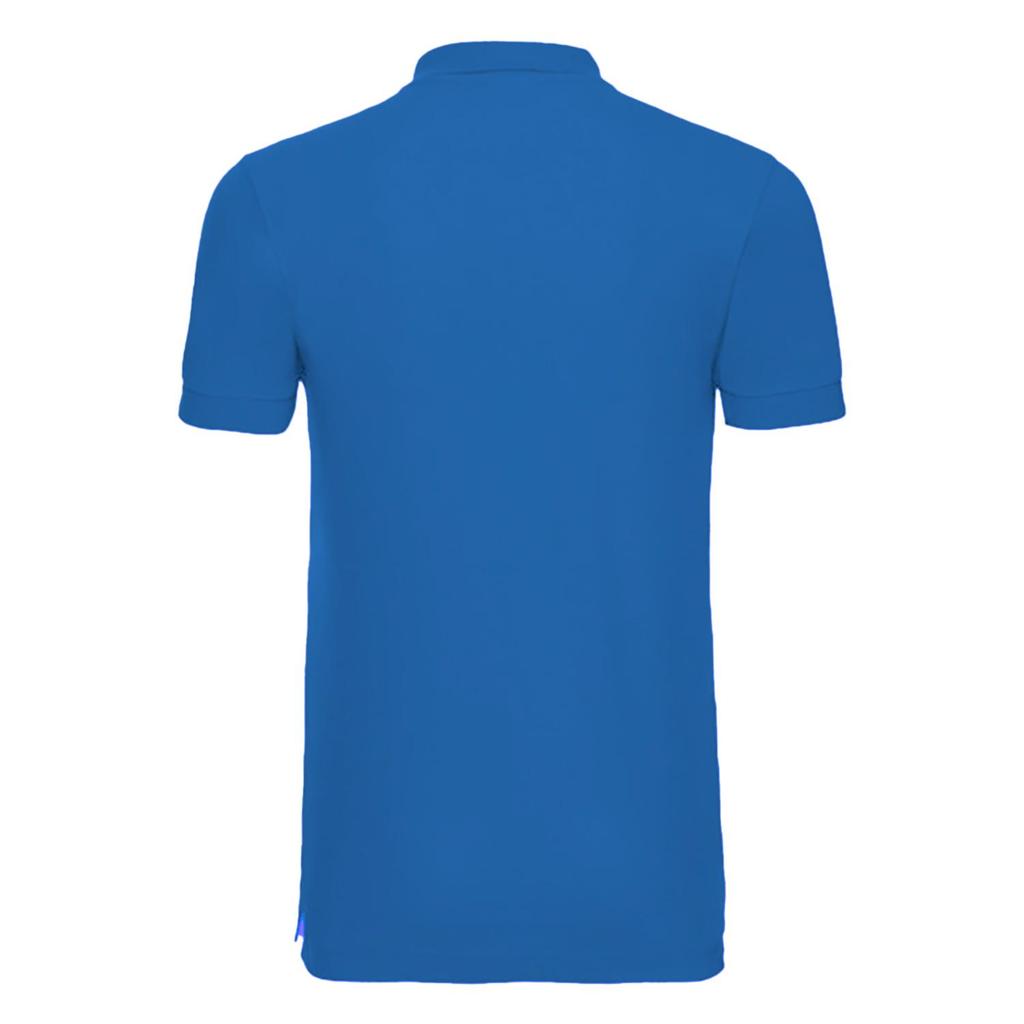 Russell Mens Stretch Short Sleeve Polo Shirt