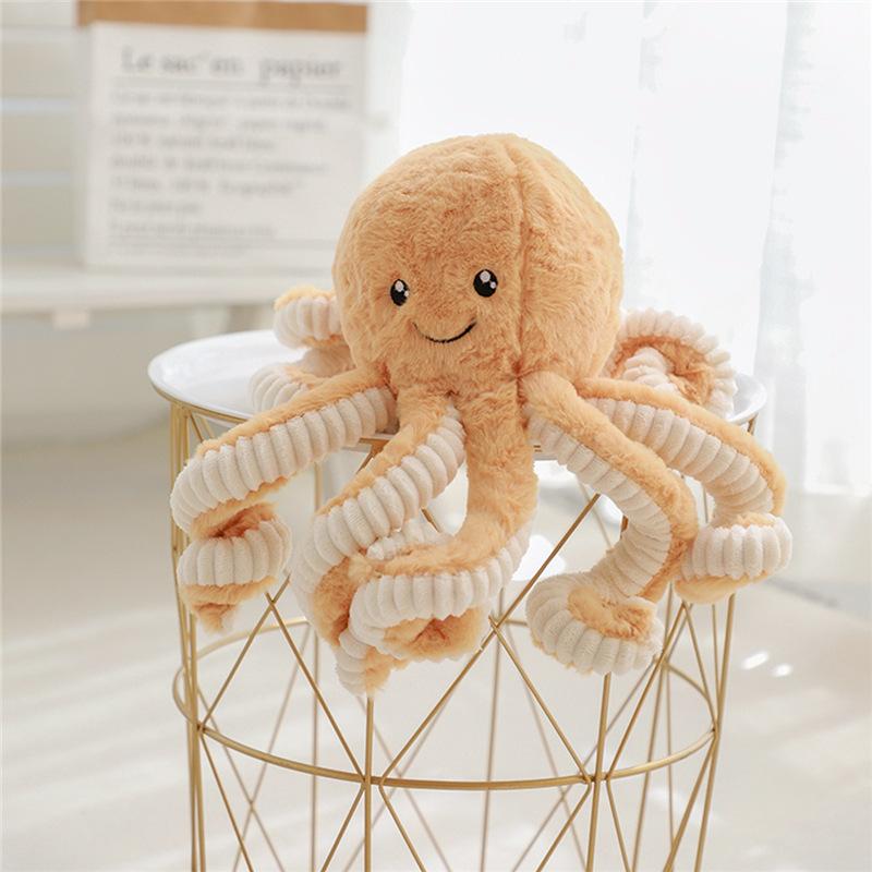 40/60cm Giant Octopus Plush Toys  Stuffed Animals Room Decoration Doll For Kids Girls Boys Birthday Xmas Gift Present Sea