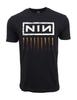 T-SHIRT Z GRAFIKĄ NINE INCH NAILS CZARNY
