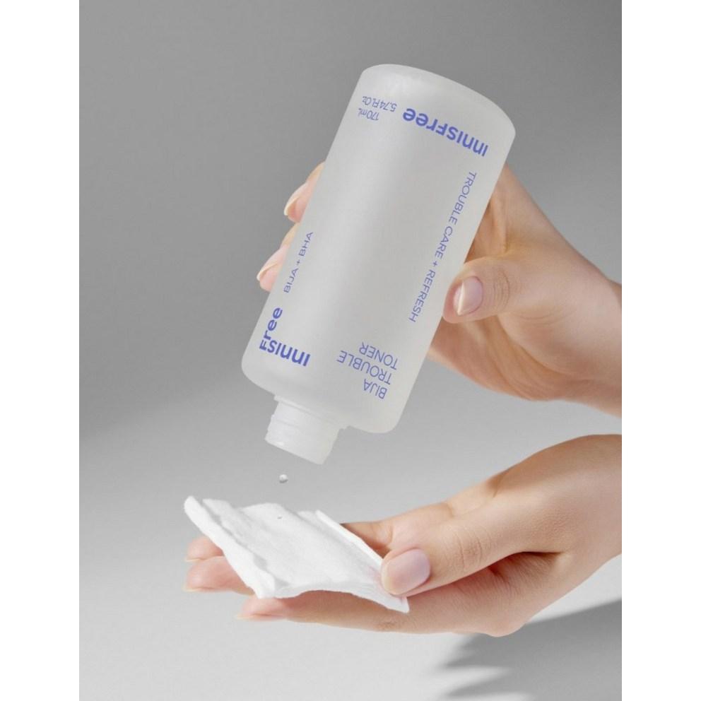 Innisfree Bija Trouble Toner 170ml + 25ml + Lotion 100ml + 25ml Sada