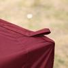 Folding Gazebo 3 x 3 m, waterproof, winter-proof, with 4 side walls, 4 sand bags, UV protection 50+, garden, party, camping, steel frame (Burgundy)