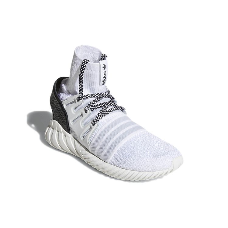 Adidas Originals Tubular Comfortable Versatile Durable High-Top Lifestyle Casual Shoes Unisex Sneakers White CQ0936