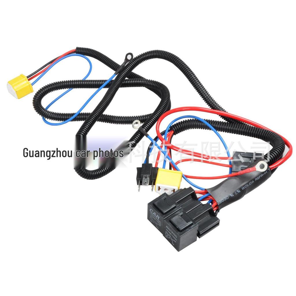 H7 Car Headlight Harness H4 9005 H11 Brightening Wire Modification Lamp