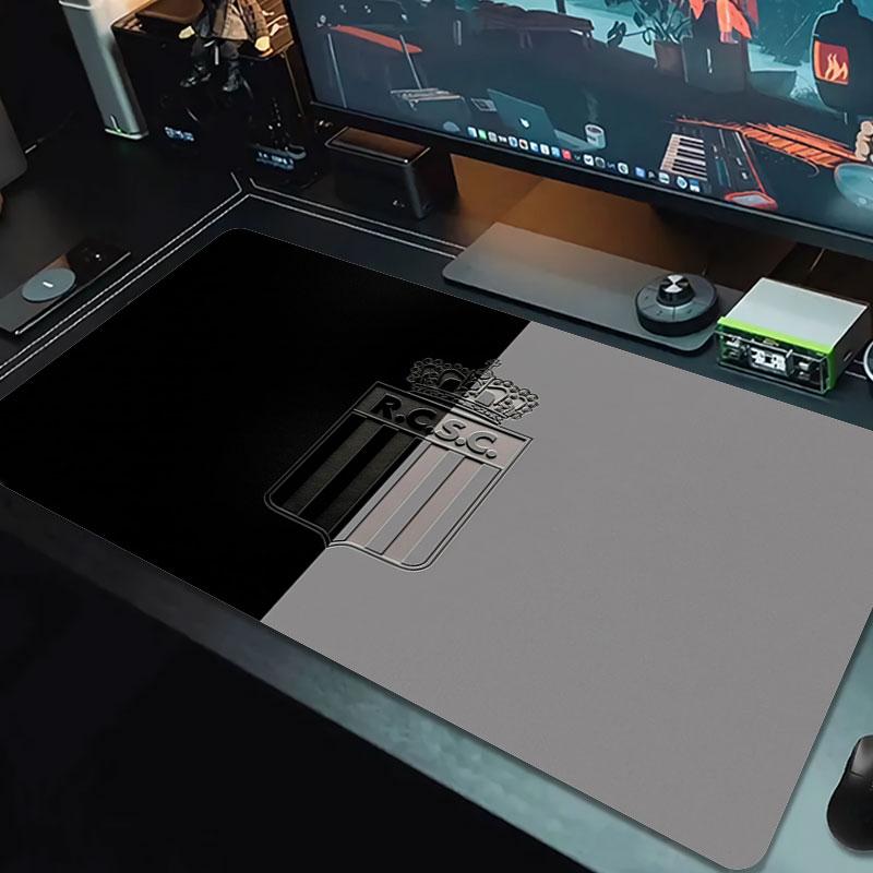 Royal Club Crest Large Size Mouse Pad Large Gaming Table Cushion Nonslip Laptop Tablet Big Mousepad Xxl Mat Mini Pc Playmat With Lock Edge