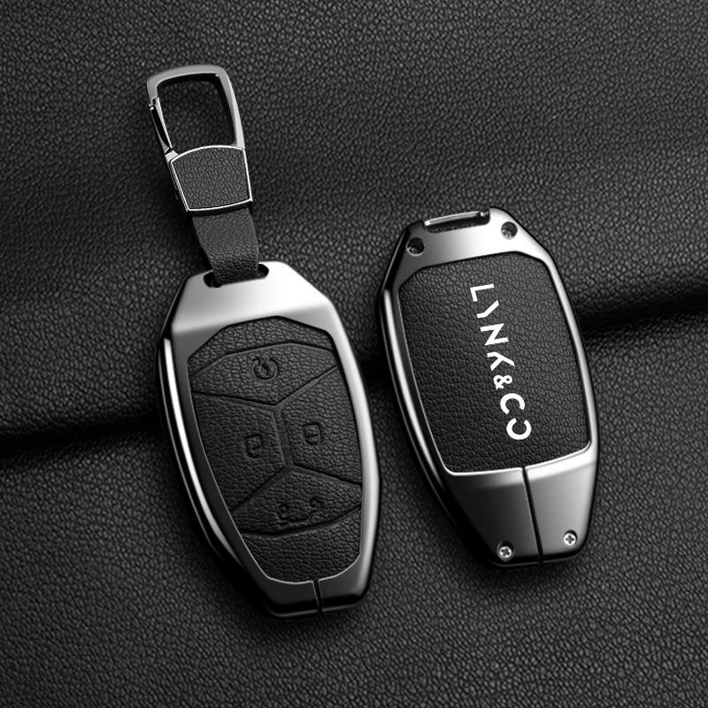 Lynk & Co 03 Key Case for 2021 Model 01, 02, 05, 06/01PHEV - Men's Special Edition Car Bag Shell Buckle.