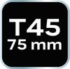 TORX bit T45 x 75 mm, S2 x 2 pcs.