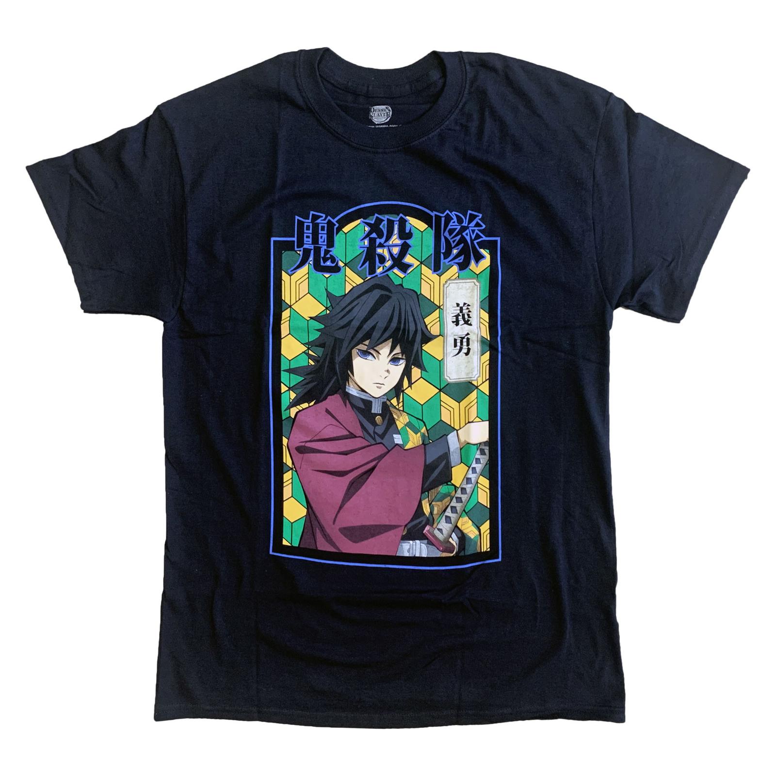 Demon Slayer Giyu Tomioka Anime Adult T-shirt XL