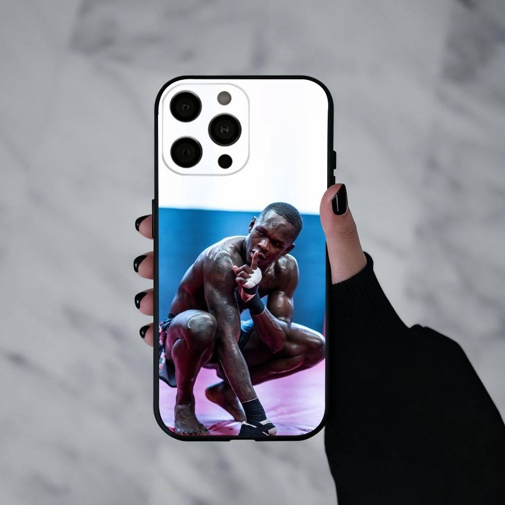 I-Israel A-Adesanya-A Phone Case For iPhone 17pro, 16,15,14,13,12,11 X XR Plus,Others Soft Black Cover iPhone13PROMAX
