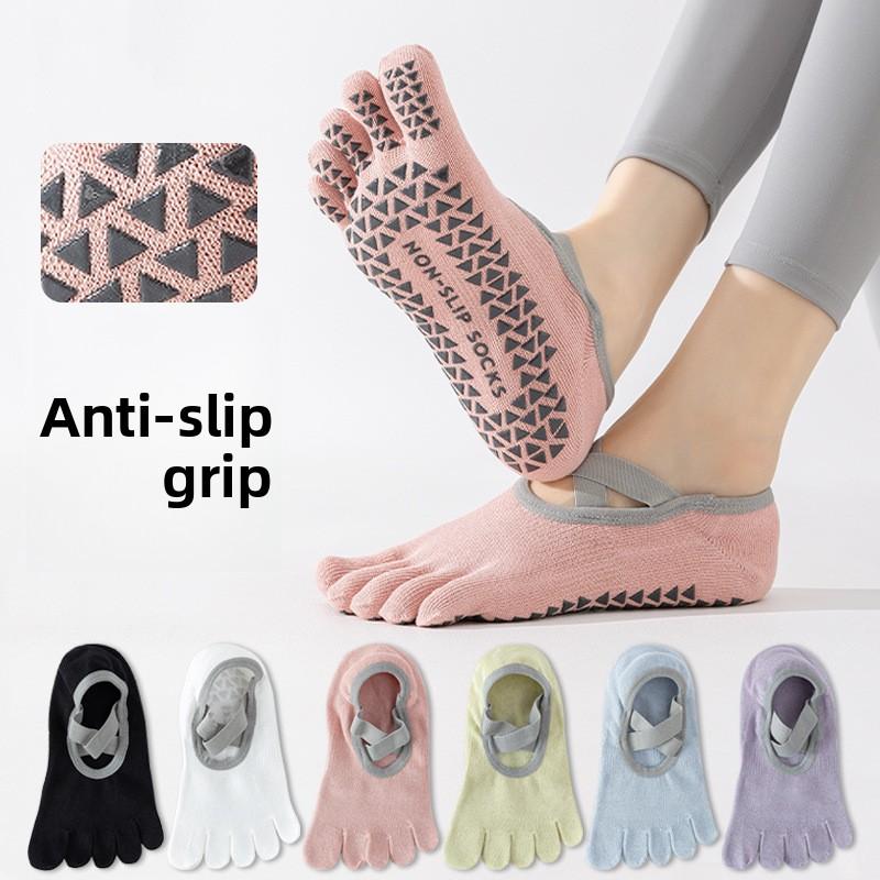 Five-Finger Yoga Socks - Children's Size - Anti-Slip - Pilates Training - Summer Lightweight Model - Sports Fitness Split-Toe Boat Shoes for Women