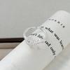 Wind Fashion Super Fairy Love Zir*****Pen Ring Niche High Sense Stacking Wearing Personalized Ring