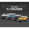 1/24 TOYOTA FJ Cruiser Alloy Car Model Diecast & Toy Metal Off-road Vehicles Car Model Simulation Sound and Light Childrens Gift