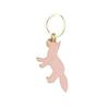 MAISON KITSUNE OW06901AM1002 0140 Profile Fox Keyring Rose Water
