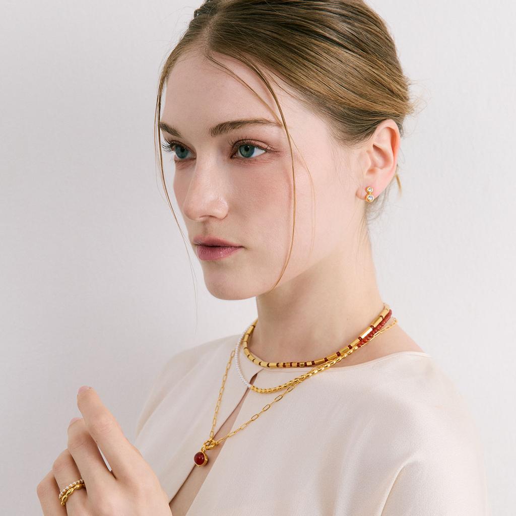 Mezmic Pharaoh Bead Necklace