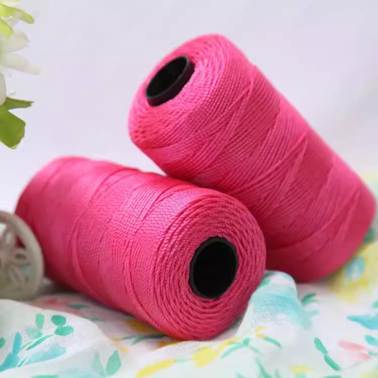 Ice Silk Bright Yarn for Handmade Knitting: Crochet Bags, Hats, Car Seat Cushions, Cup Holders, and Slippers.