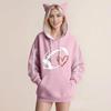 Women's Fashion Casual Long Sleeve  Hooded Sweatshirt Tops