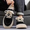 Men 's Casual Four Seasons Fashion Canvas Skateboarding Students Comfortable Sneakers Boys Trending Soft Sole Breathable Shoes