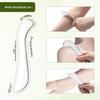 Stainless Steel Heart Gua Sha Facial Lift Massage Tool for Salon Skin Care