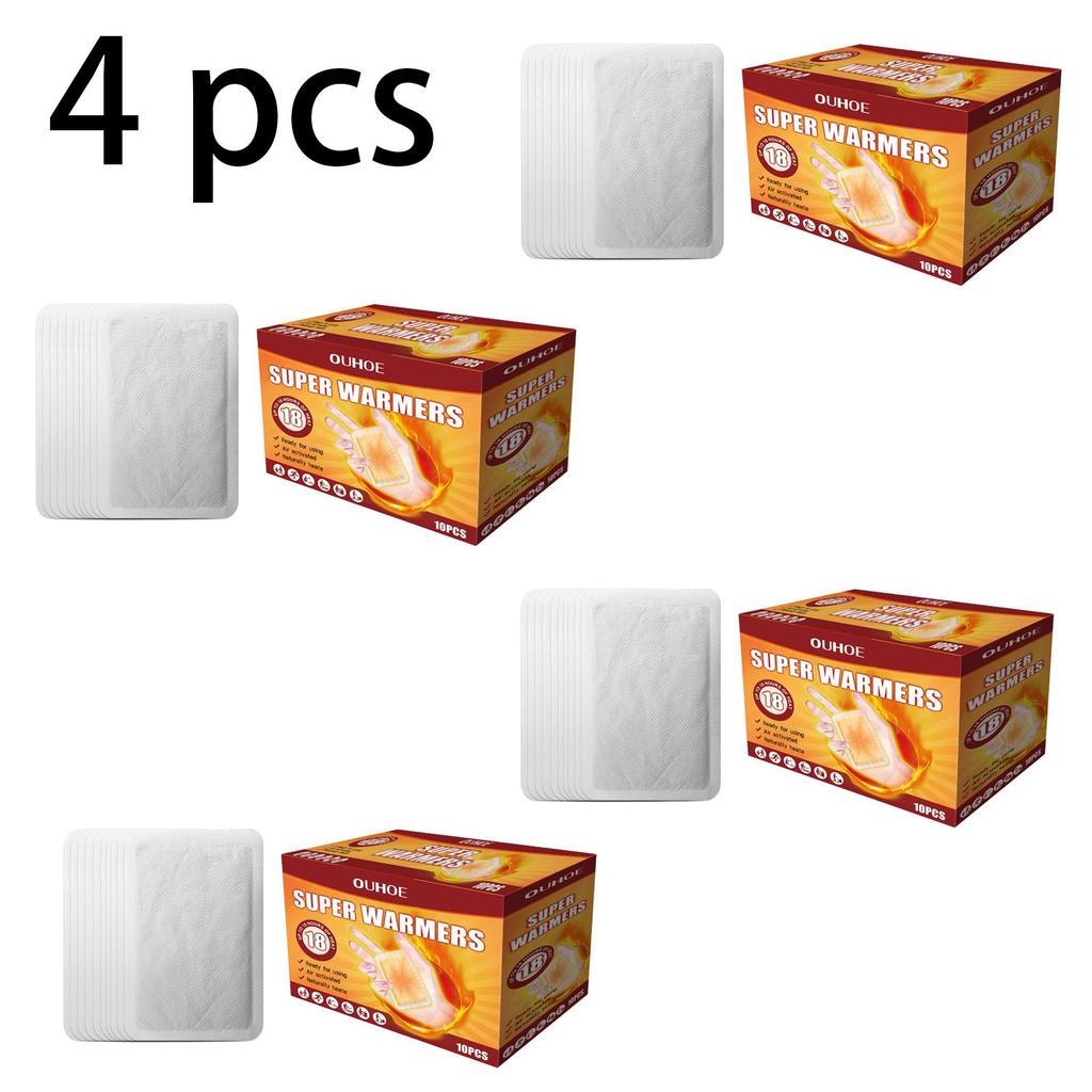 OUHOE Hand Warmer, Heats for Up To 10 hours.,Long-lasting Warmth for Outdoor Winter, Keeps Cold Away and Eliminates Odors. 10pcs.