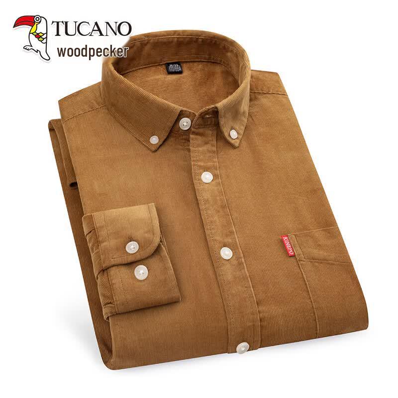 TUCANO Men s Solid Business Casual Shirt 40