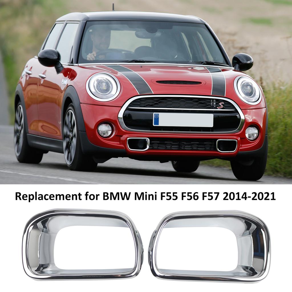 Front Bumper Air Brake Duct Cover Trim Set Left Right Replacement for BMW Mini F55 F56 F57