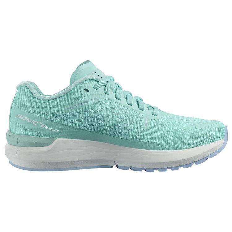 Salomon Sonic 4 Balance Breathable Low-Top Running Shoes Women sneaker Light-Blue 412825