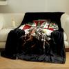 Crusader Knight Blanket  Printed Blanket for Living Room Bed Couch lunch break Soft Cozy Blanket for Friend's festival Gift