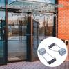 Y3NA 6Pcs Butterfly SelfClosing  Automatic Door Closers with Rubber Bumper Spring Hinge Door Closers for Door Butt Hinge Pin