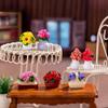 8Pcs/set Mini Flower Plant Bonsai Miniatures Mini Figuren Moss Terrarium Micro Landscape Fairy Garden Dollhouse Decoration