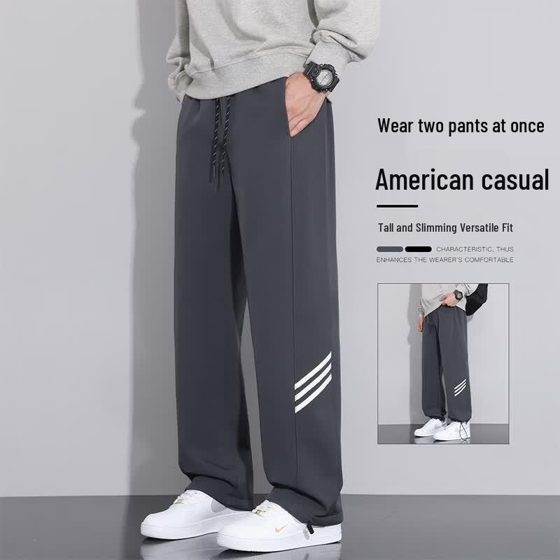 MEDE American Style Casual Drawstring Sweatpants 4XL