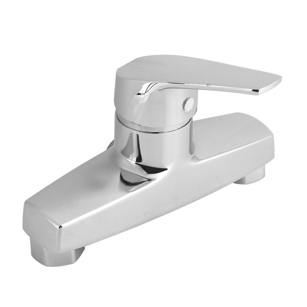 ZDETGU Bathtub Mixer Tap Wall Mounted Bath Shower Valve Single Handle Faucet with Zinc Alloy Body for Sy Installation and Temperature Control