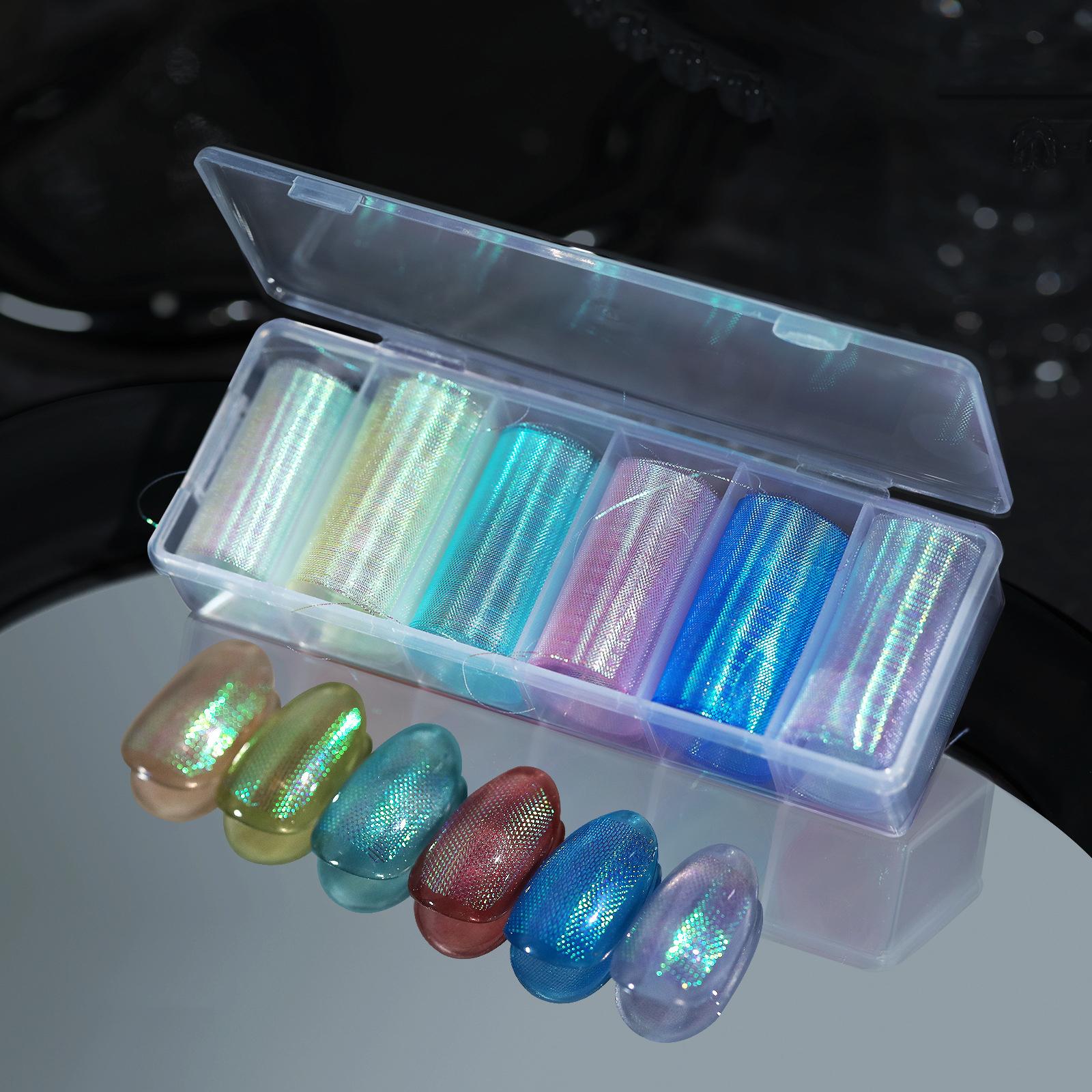 

Переводные наклейки на ногти с фольгой, чешуя русалок, наклейки на ногти, чешуя рыб, украшения для ногтей, маникюрные принадлежности для женщин 3