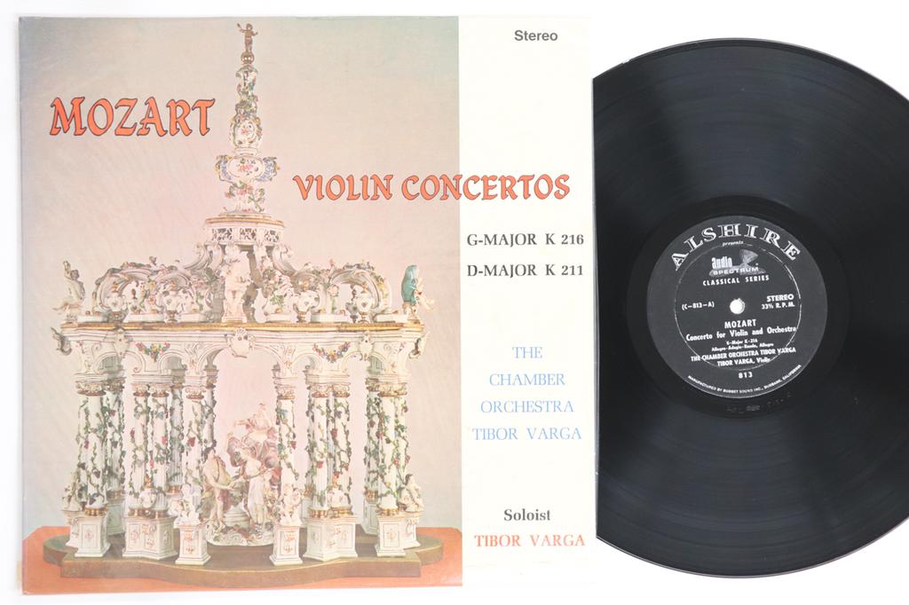 LP Record TIBOR VARGA CHAMBER ORCHESTRA - Mozart Concerto For Violin And Orch ASC813 ALSHIRE US Classical Used